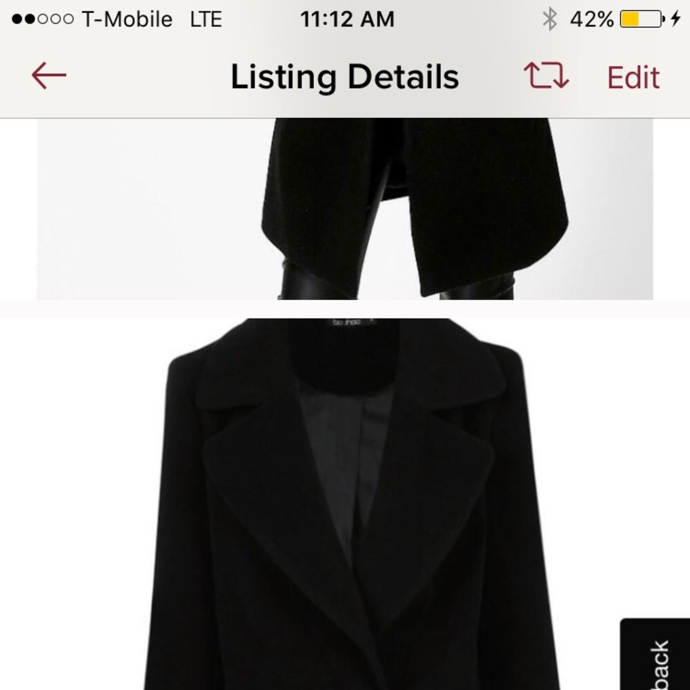 Black coat
